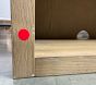 Open Box: Charlie Wall Bookcase Cubby - Seadrift