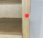 Open Box: Charlie Wall Bookcase Cubby - Seadrift