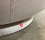 Open Box: PK Groovy Swivel Chair - Everyday Velvet Gray