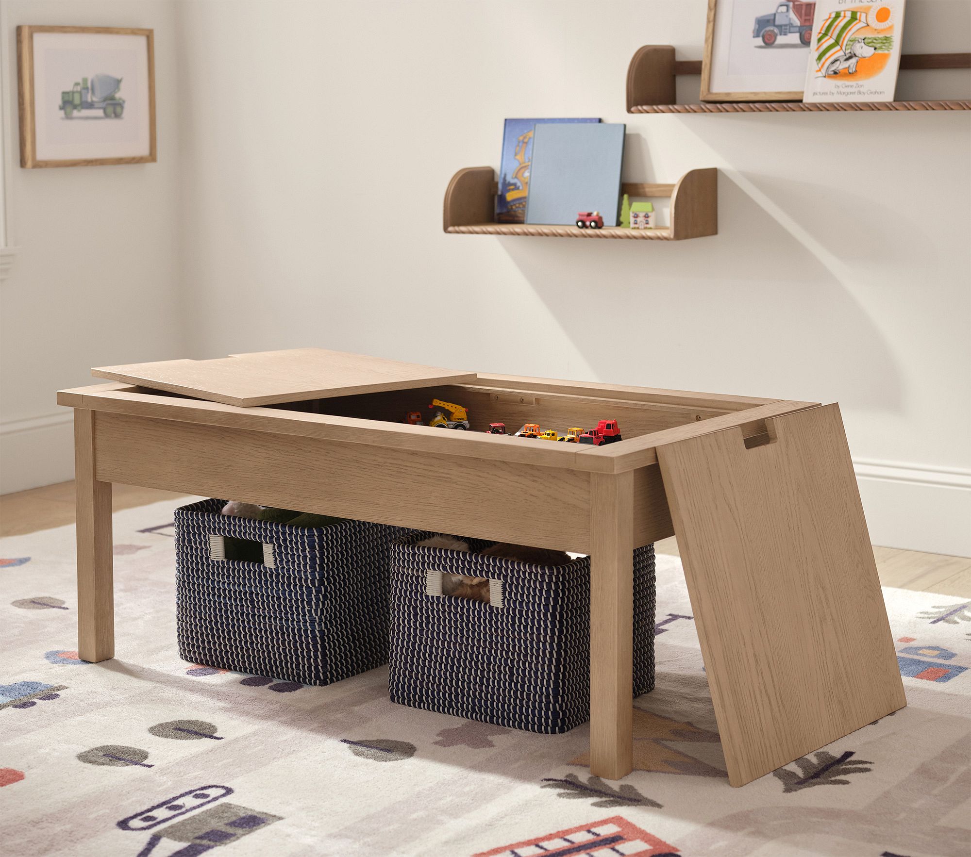Carolina Sliding Top Play Table (44w x 19h") by Pottery Barn Kids