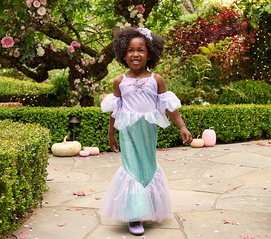 disney princess ariel dress up Baby Costume - Princess, Purple, 18 to 24 Months no itchy fabrics Ariel Costume Disney Belle The