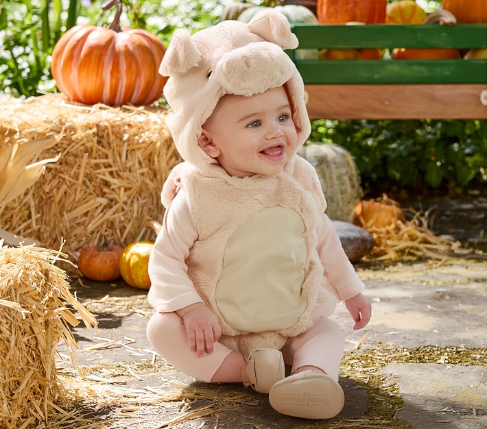 boy baby girl pig costume