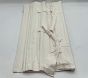 Open Box: Evelyn Bow Valance Cordless Blackout Roman Shade ( 32"W x 64"L) - White