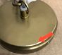 Open Box: Navy Star Punched Lantern Chandelier (18") - Navy Blue, Antique Brass Hardware