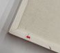 Open Box: Dimensional Fabric Heart Wall Art (24" SQ.) - Simply White, Pink