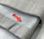 Open Box: Evelyn Linen Blend Blackout Curtain (54"W x 120"L) - Grey