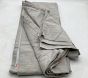 Open Box: Evelyn Linen Blend Blackout Curtain (54"W x 120"L) - Grey