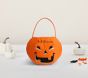 Pumpkin Glitter Halloween Treat Bag