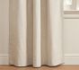 Open Box: Evelyn Linen Blend Blackout Panel (54"W x 96"L) - Flax