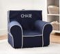 Anywhere Chair®, Navy with White Piping Slipcover Only