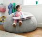 Anywhere Beanbag™, Gray Cozy Sherpa