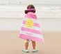 Sunshine Stripe Kid Beach Hooded Towel UPF 50+