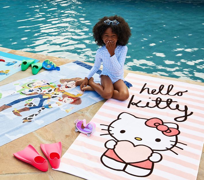 Disney and Pixar Toy Story Kid Beach Towel UPF 50+ | Pottery Barn Kids