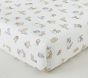 Winnie the Pooh Allover Icon Organic Cotton Crib Fitted Sheet