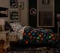 Solar System Glow-in-the-Dark Cotton Duvet Cover &amp; Shams