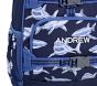 Mackenzie Blue Sharks Glow-in-the-Dark Backpacks