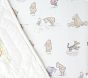 Winnie the Pooh Allover Icon Organic Cotton Crib Fitted Sheet