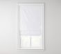 Open Box: Quincy Blackout Roman Shade (44"W x 64"L) - White
