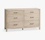 Aptos 6-Drawer Dresser (56w x 19d")