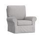 Video 1 for Comfort Slipcovered Swivel Glider