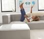 Build your Own Piped Cushy Sectional