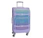 Lavender/Aqua Ombre Glitter Mackenzie Luggage