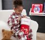 Light-Up Quilted Christmas Stocking Collection