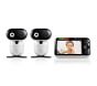 Motorola PIP 1510-2 Connect 5.0" Motorized Video Baby Monitor with 2 Cameras