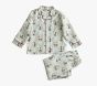 Dr. Seuss's The Grinch<sup>&trade;</sup>  Heritage Oxford Stripe Flannel Kid Pajama Set