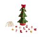 Mini Felt Decorated Christmas Tree