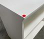 Open Box: Cameron Bookcase Cubby (29.25"W x  24.5"H) - Simply White