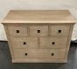 Open Box: Charlie 6 Drawer Dresser (42"W x 20"D) - Seadrift, Oil Rubbed Bronze
