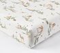AERIN Fawn Organic Cotton Crib Fitted Sheet