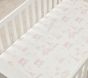 Monique Lhuillier Paris Toile Organic Cotton Crib Fitted Sheet