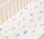 Avery Animals Organic Crib Fitted Sheet