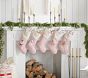 Ticking Stripe Christmas Stocking Collection