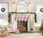 Ticking Stripe Christmas Stocking Collection