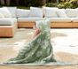 Daisy Plush Jacquard Baby Beach Hooded Towel UPF 50+