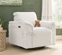 Cozy Storage Swivel Glider Recliner