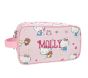 Hello Kitty Hearts Glow-in-the-Dark Mackenzie Dual Compartment Pouch