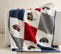 Hot Wheels<sup>&trade;</sup> Monster Trucks Patchwork Heirloom Kid Throw Blanket