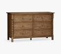 Chris Loves Julia 6-Drawer Stacked Ball Dresser (56w x 20d")
