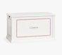 Baseball Painted Toy Chest