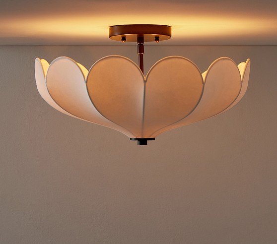 Chris Loves Julia Parasol Semi-Flush Mount 18