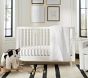 Solid Organic Cotton Crib Fitted Sheet