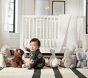 Solid Organic Cotton Crib Fitted Sheet