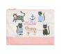Salty Cats Canvas Wet Dry Bag