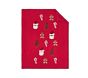 Open Box: Candlewick Holiday Comforter, Full/Queen - Red Multi
