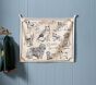 Chris Loves Julia Embroidered Dogs Linen Tapestry