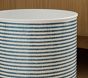 Oxford Stripe Trash Can